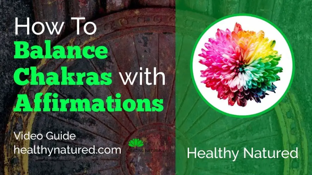 affirmations for each chakra